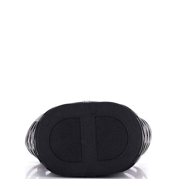 Hermes Chaine d'Ancre Handbag Madame Black, Blue - Picture 5 of 9